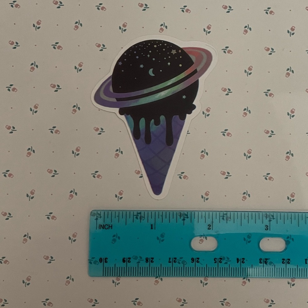Ice Cream Planet Sticker - Picture 2 of 2